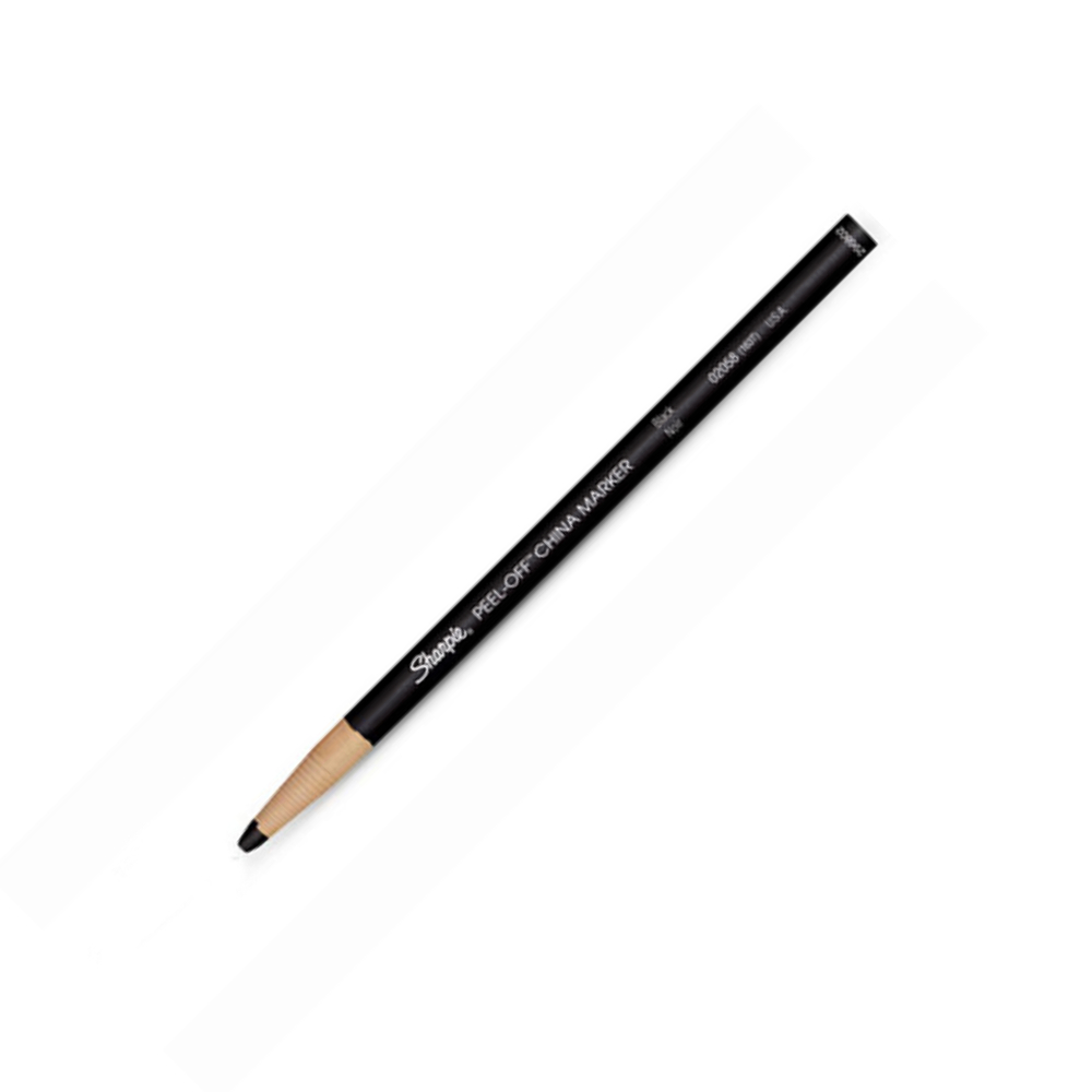 Peel-Off China Marker 173T Black