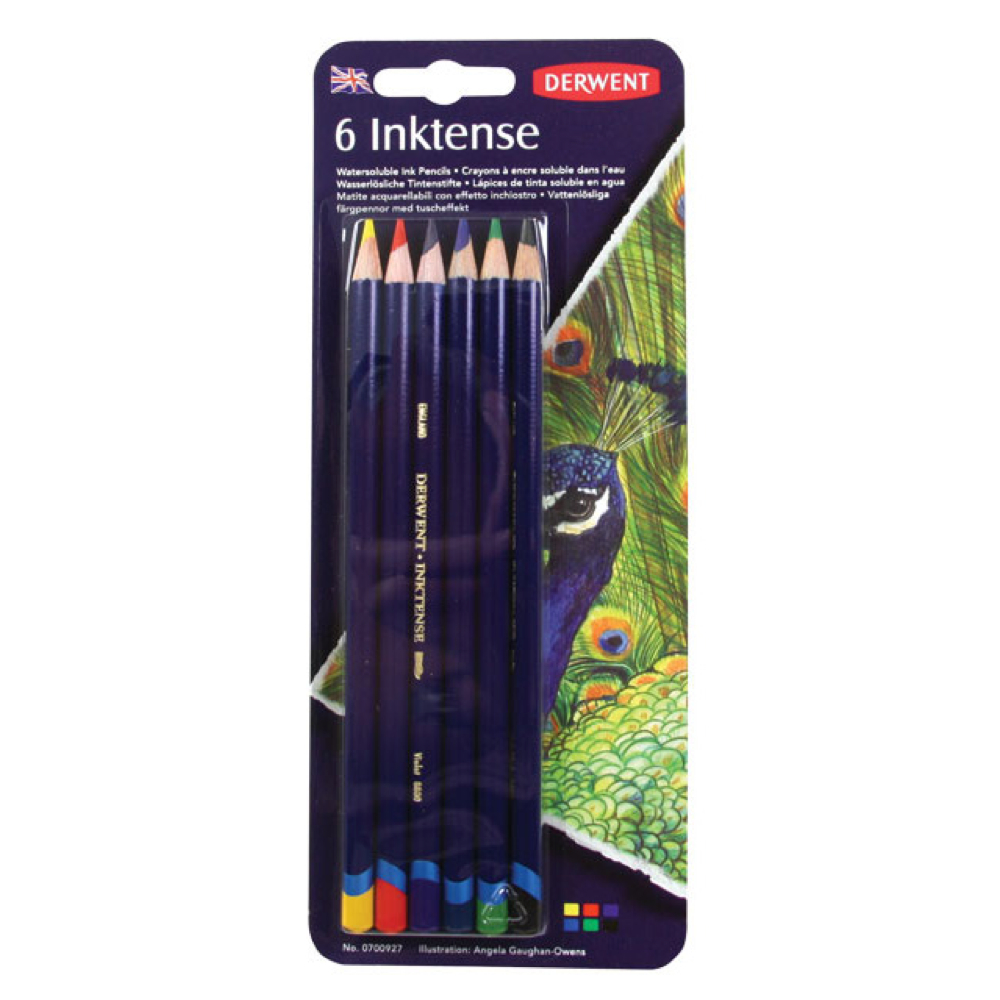 Derwent Inktense 6 Pencil Set