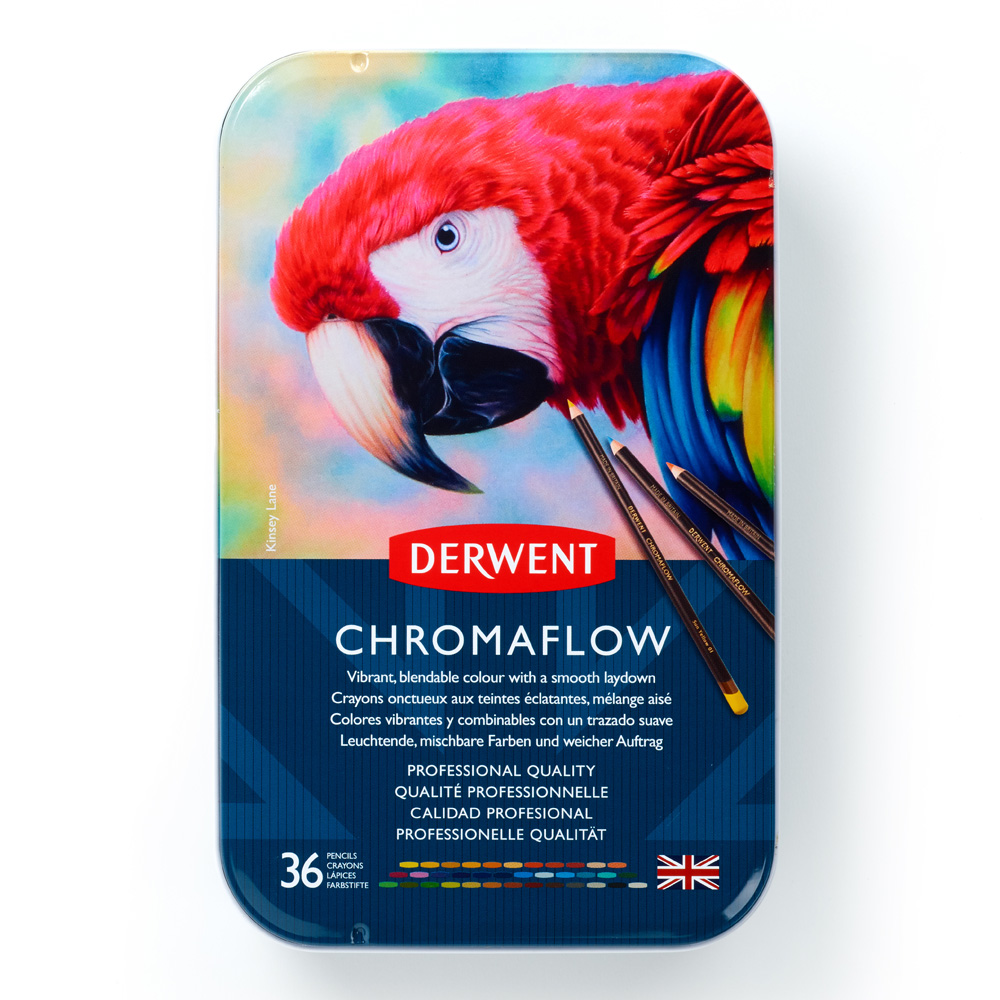 Derwent Chromaflow 36 Pencil Tin Set