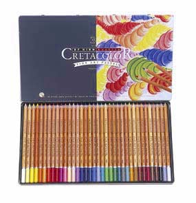 Cretacolor Fine Art Pastel Pencil Set of 36 Colors