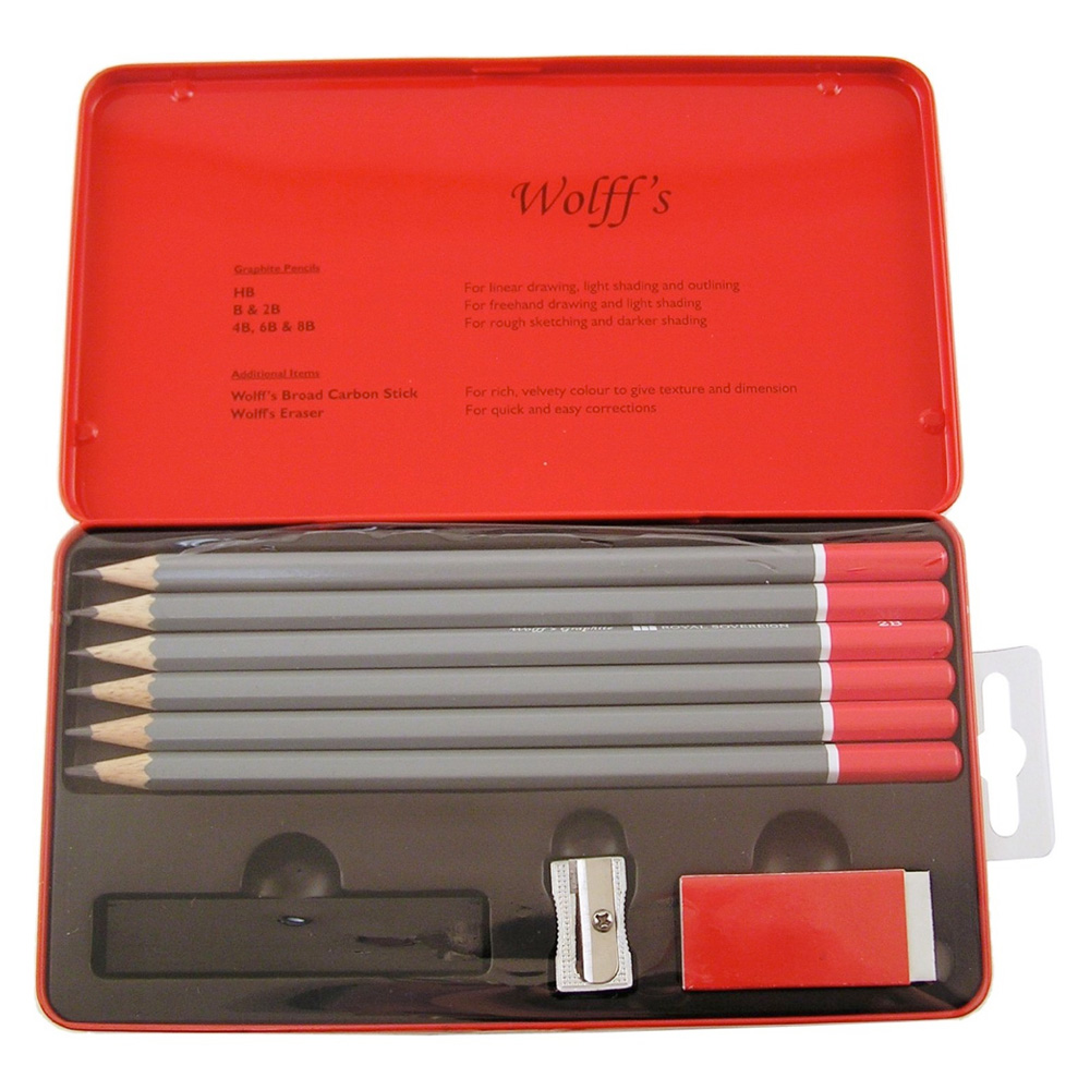 Wolff Graphite Sketch Pencil Set