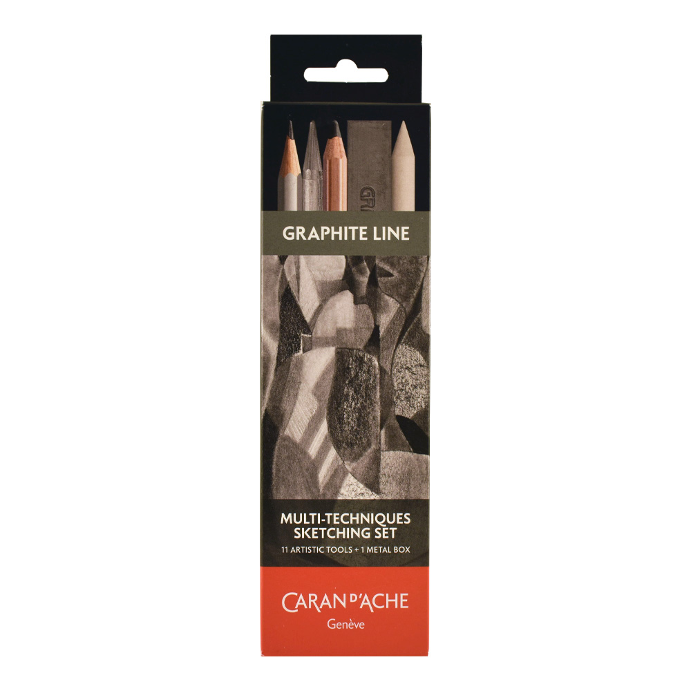 Caran d'Ache Multi-Technique Sketch Set of 11