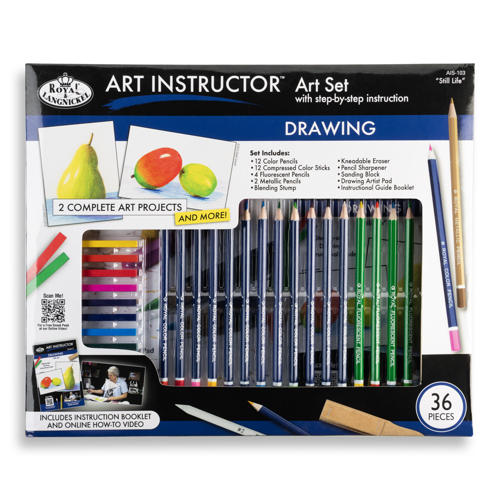 R&L Art Instructor Drawing Set: Still Life