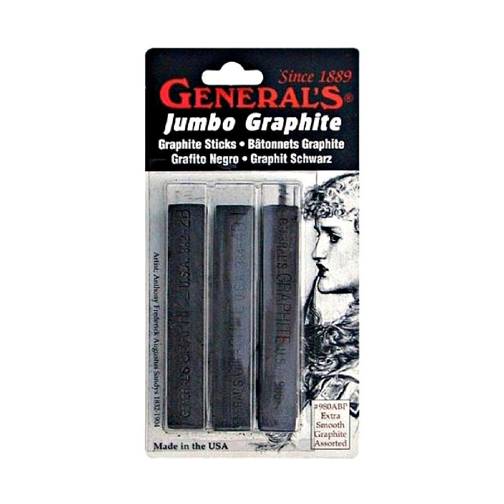 General 3 Jumbo Graphite Assorted Set