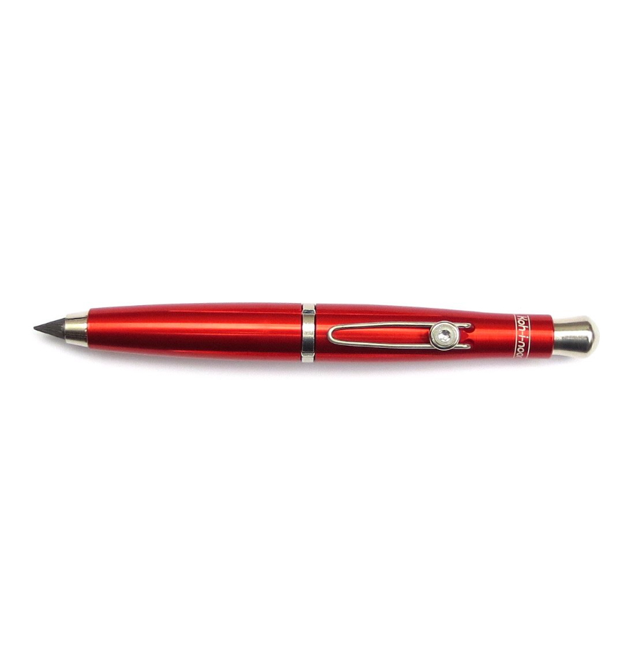 Koh-I-Noor Lead Hlder Red W/Silver Clip 5.6Mm