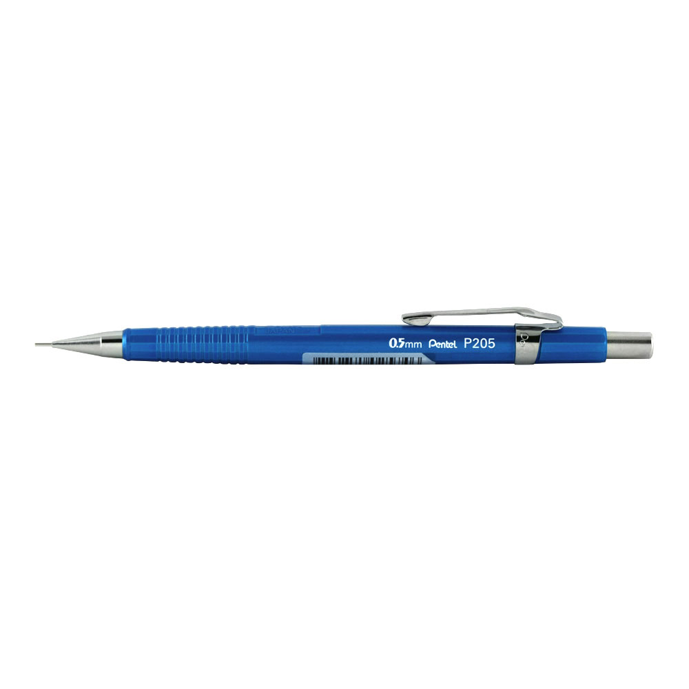 Pentel P205 Sharp Mech Pencil 0.5mm Met.Blue