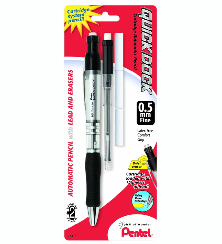 Pentel Quick Dock Mechanical Pencil 0.5Mm