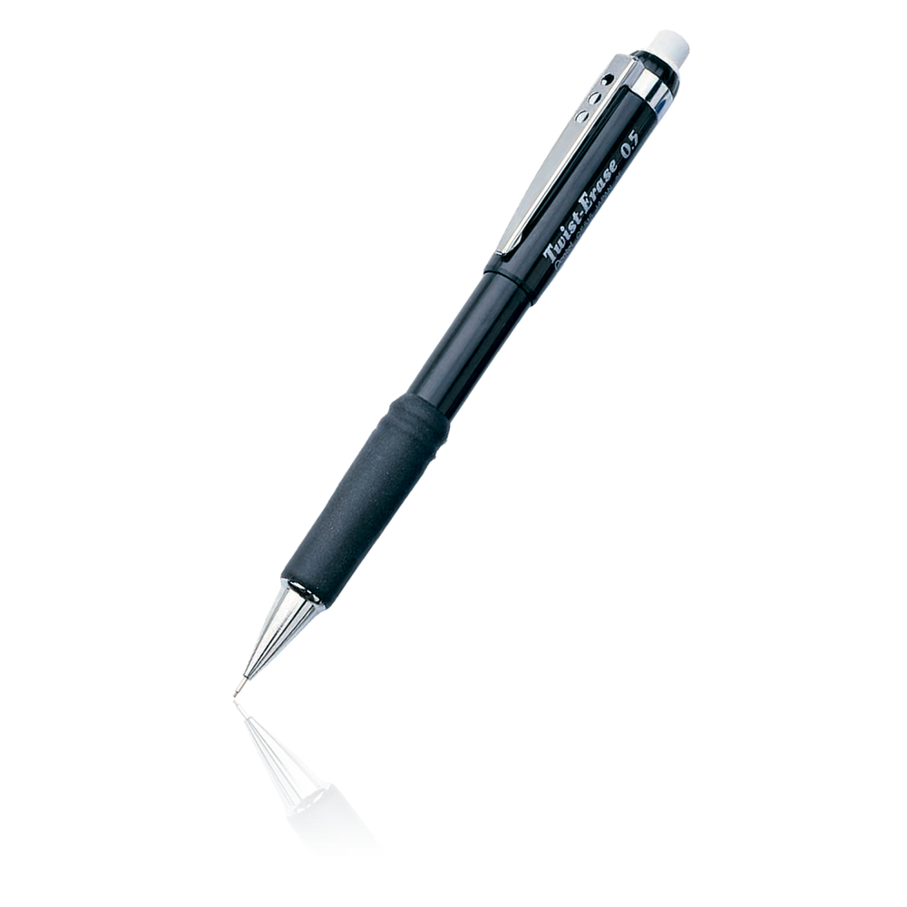 Pentel Twist-Erase Iii Mech Pencil 0.5Mm Blk