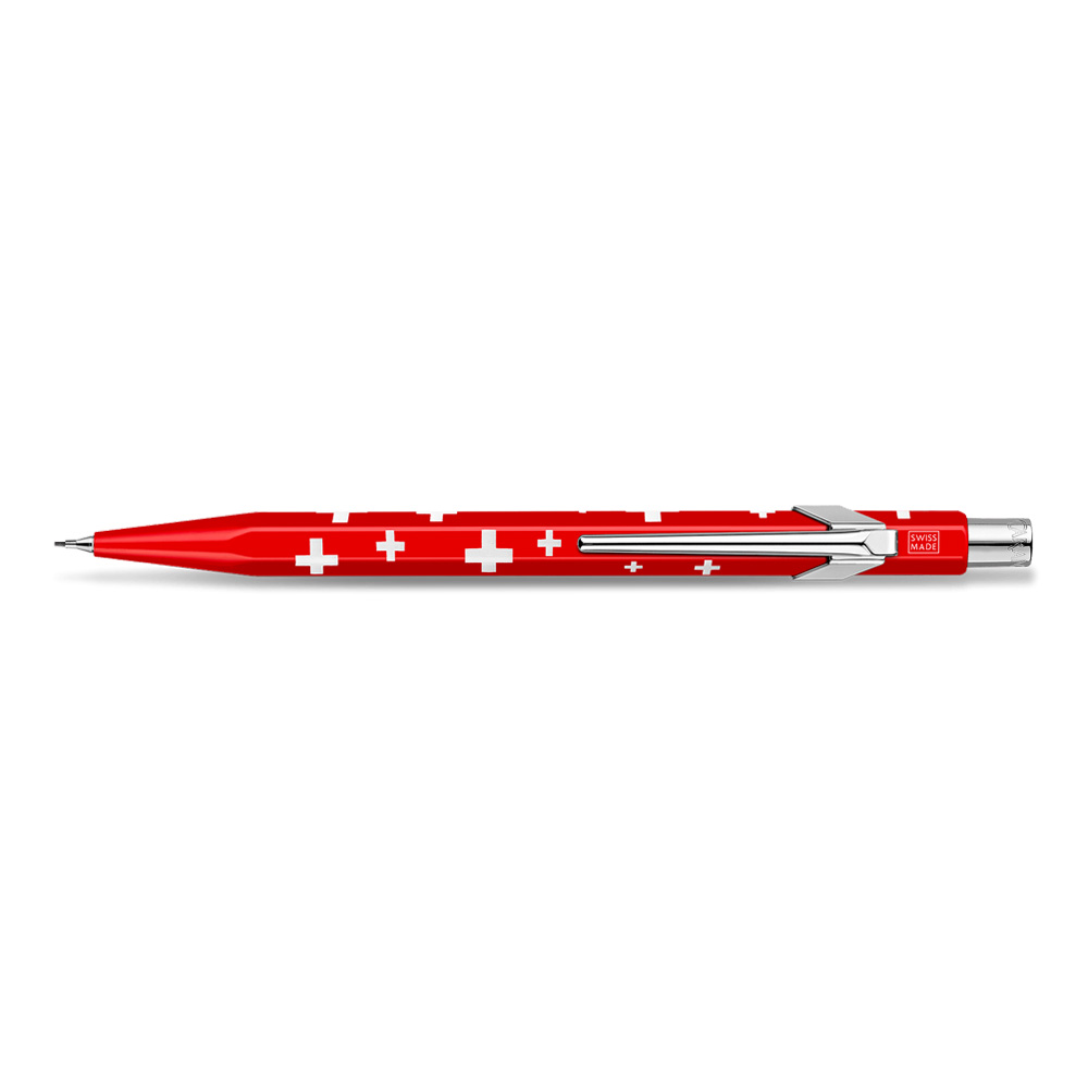 844 Mechanical Pencil .7mm Swiss Flag