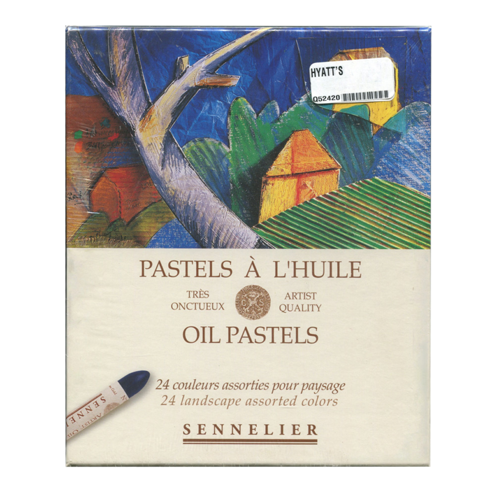 Sennelier 24 Oil Pastel Landscape Set
