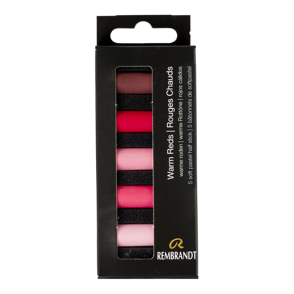 Rembrandt Soft Pastels 5pc Half Warm Reds