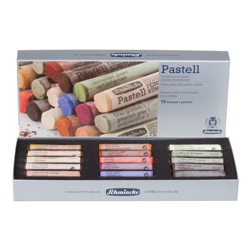 Schmincke Soft Pastel Portrait 15pc Set