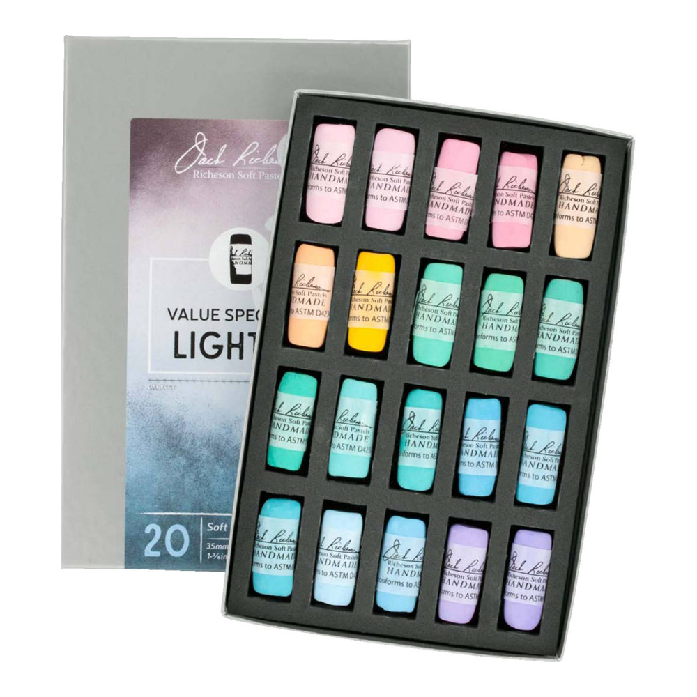 Richeson Set of 20 Pastel Value Light 1