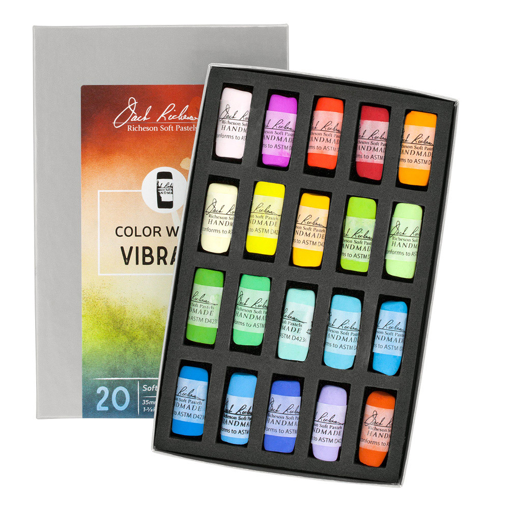 Richeson Set of 20 Pastels Color Wheel Vibran