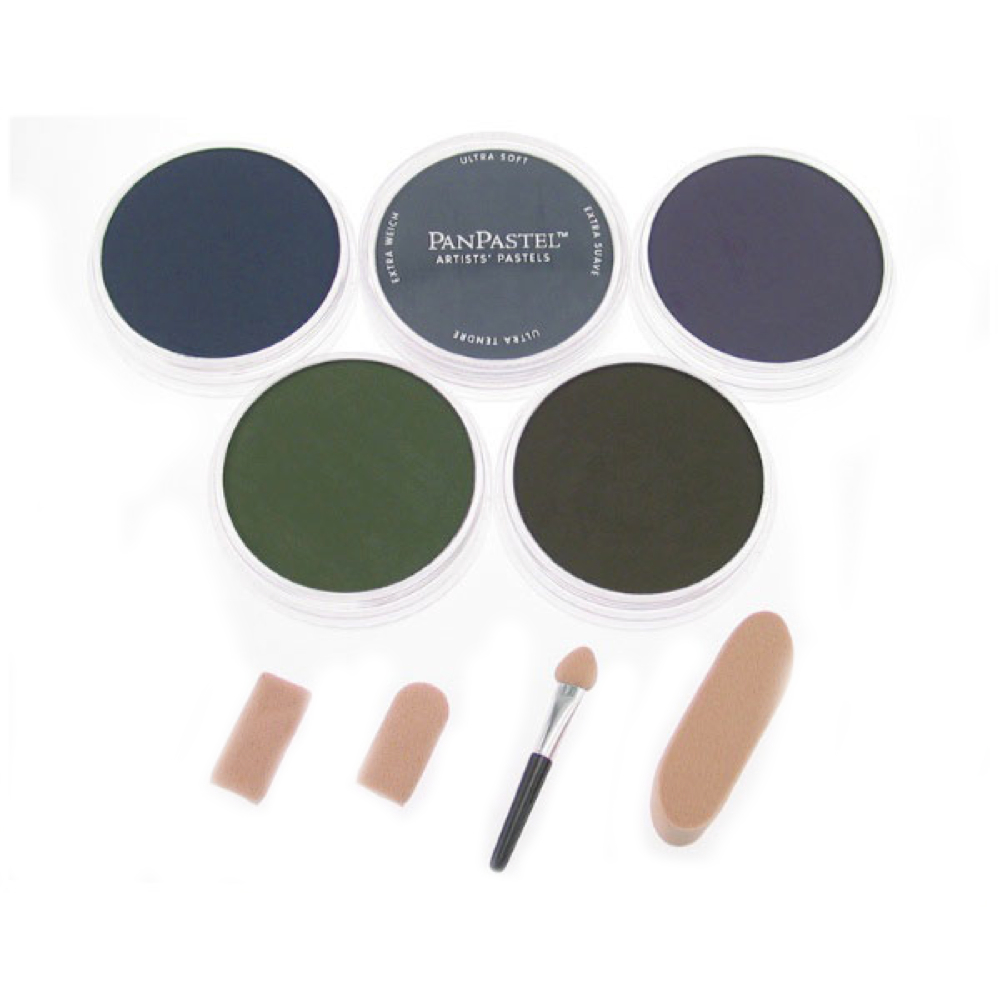 Panpastel 5 Color Set - X-Dark Shades Shadow