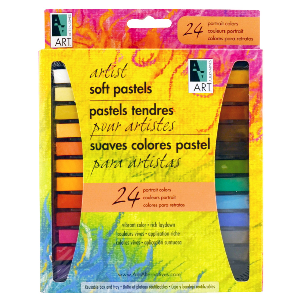 Art Alternatives Portrait Pastels Set Of 24