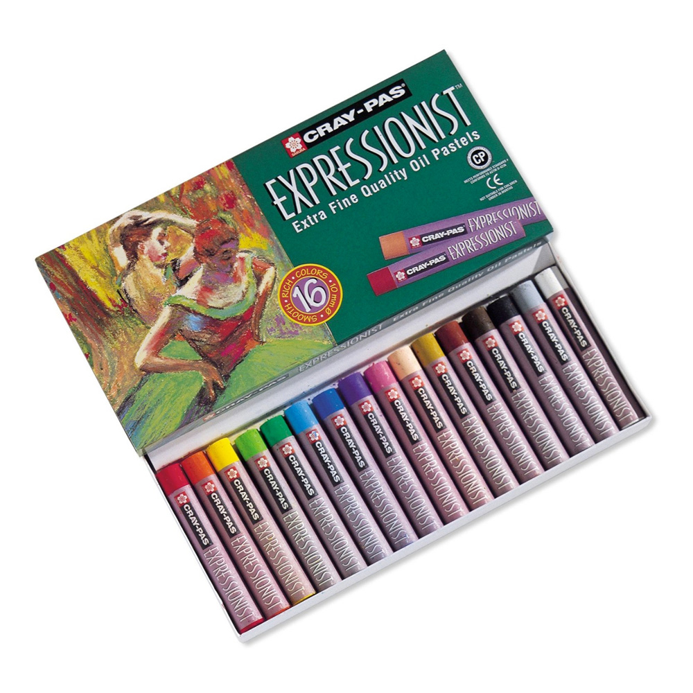 Oil Pastels Gallery 501 White Pack of 6