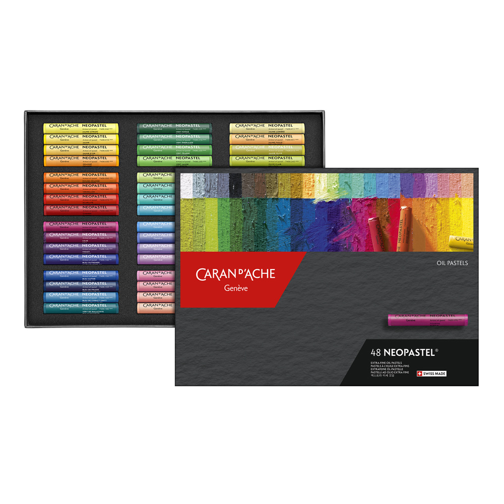 Neopastel Oil Pastels Set of 48