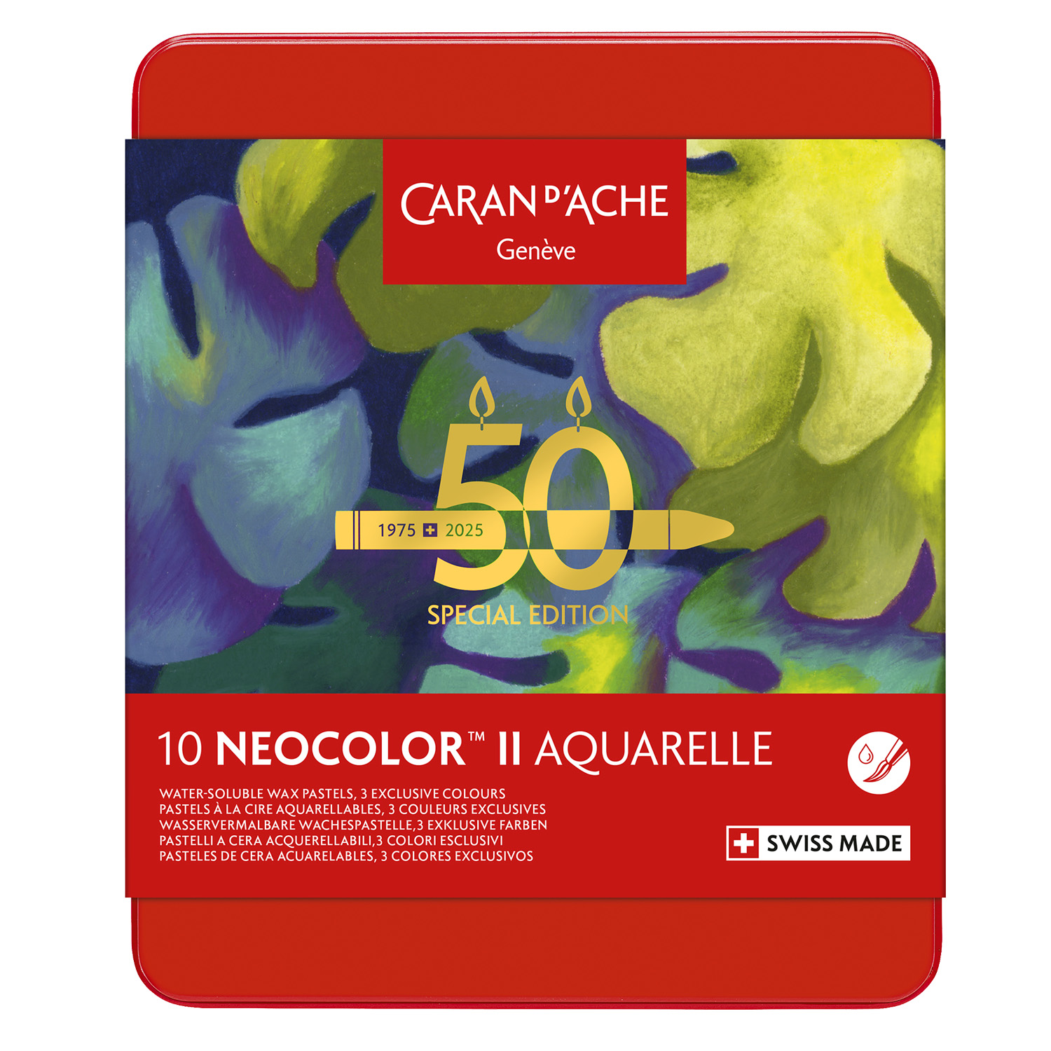 Neocolor II Watersoluble Crayon Lush 10pc