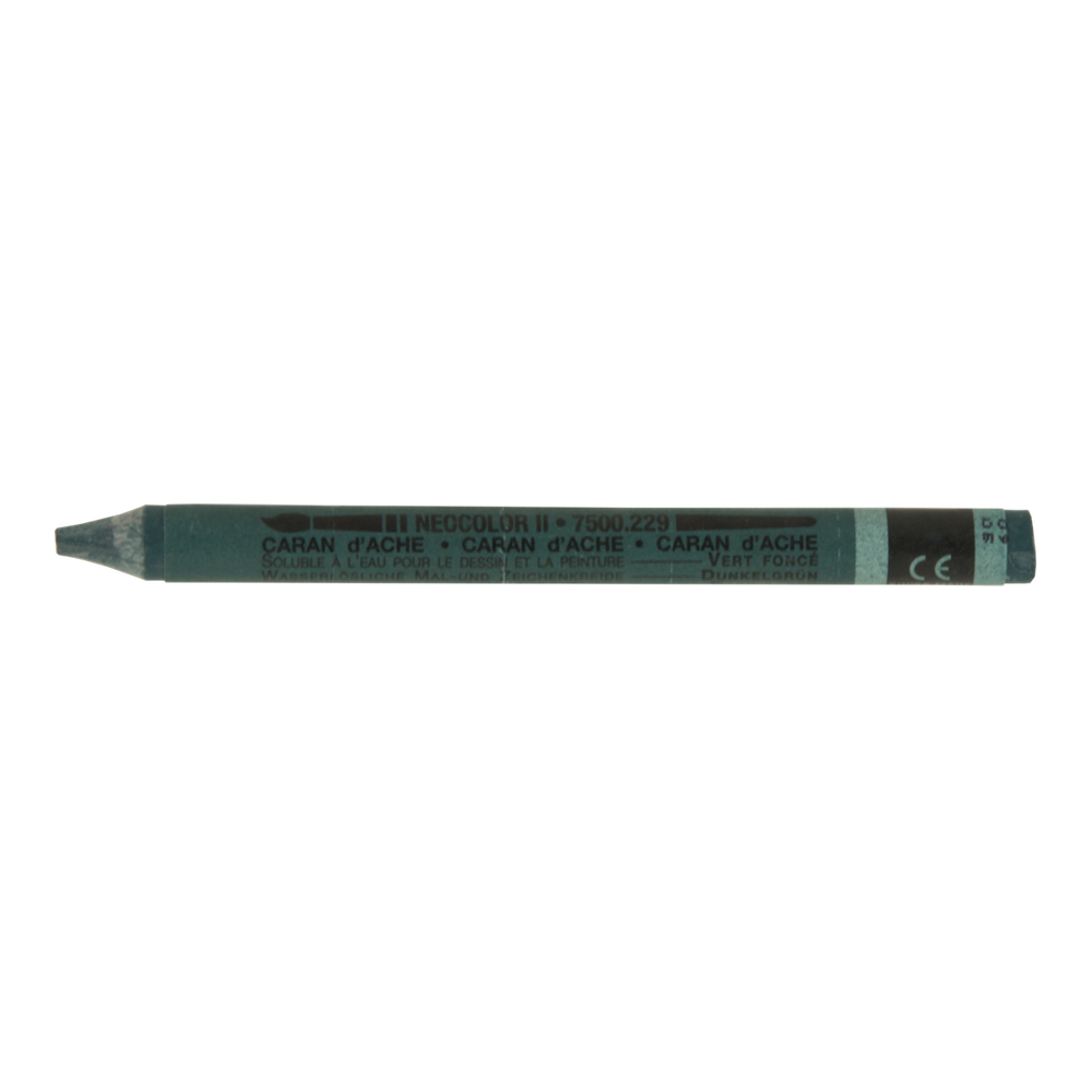 Neocolor II Watercolor Crayon 229 Dark Green