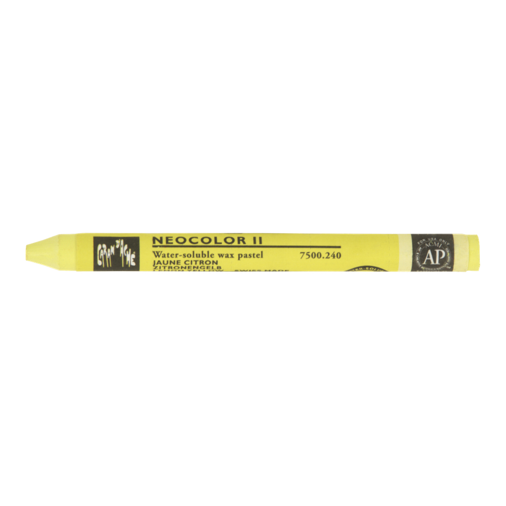 Neocolor II Watercolor Crayon 240 Lemon Yllw