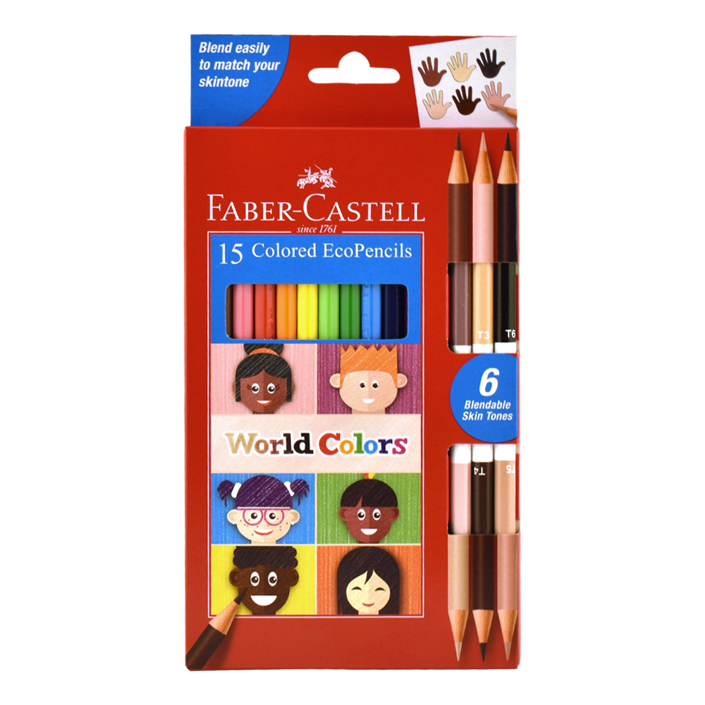 Faber-Castell World Colors EcoPencils Set/15