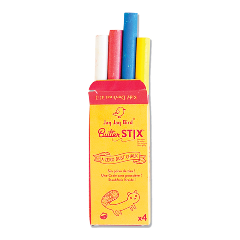 ButterStix 4-pack No Dust Chalk