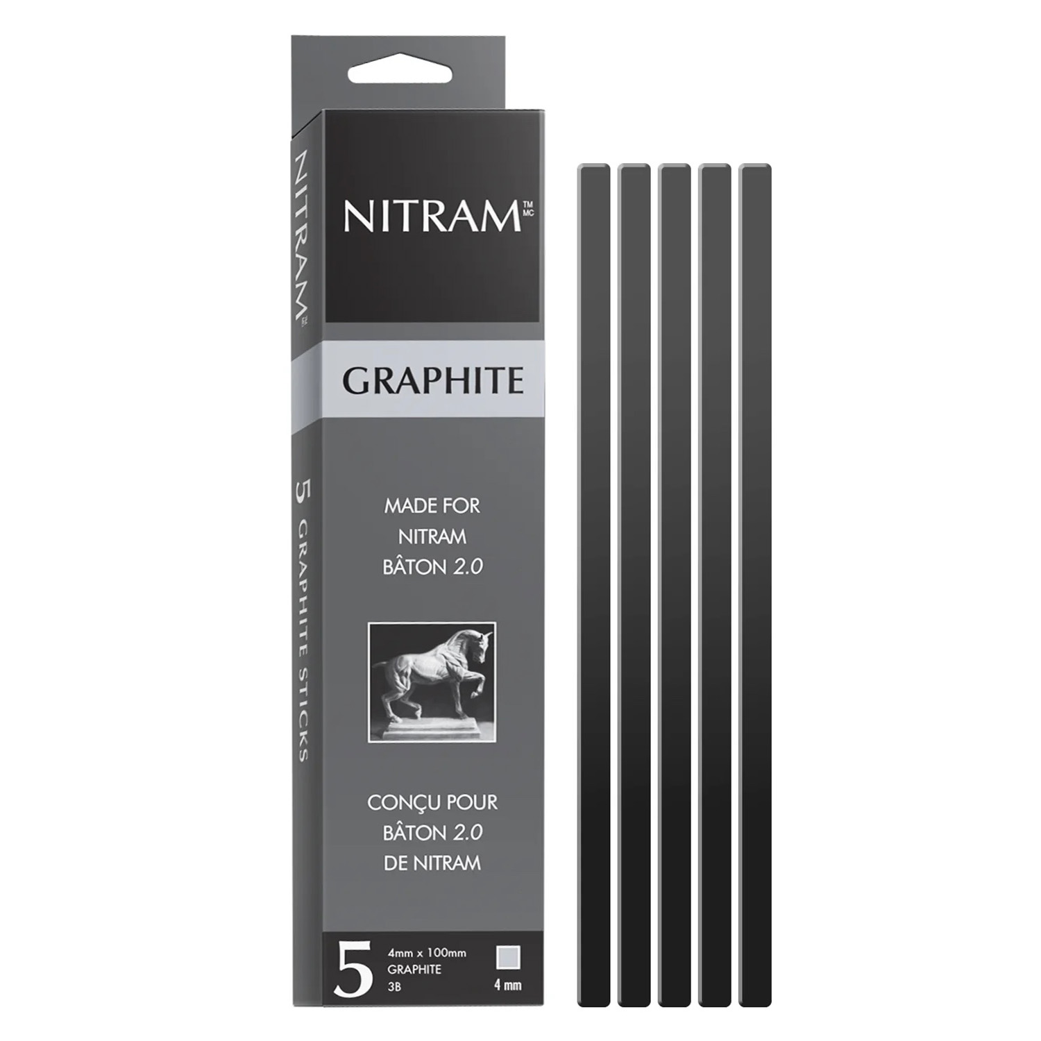 Nitram Graphite 5/pk
