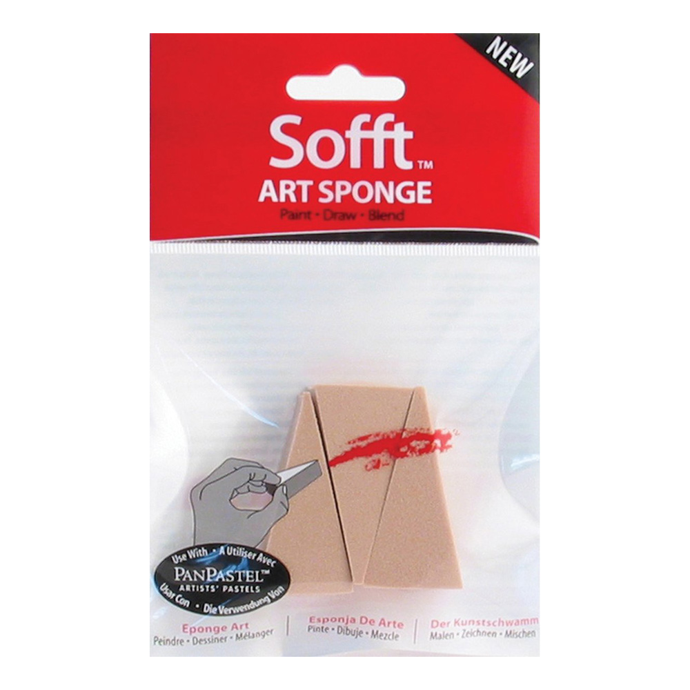 Sofft Tool Art Sponge Bar Wedge Pack/3