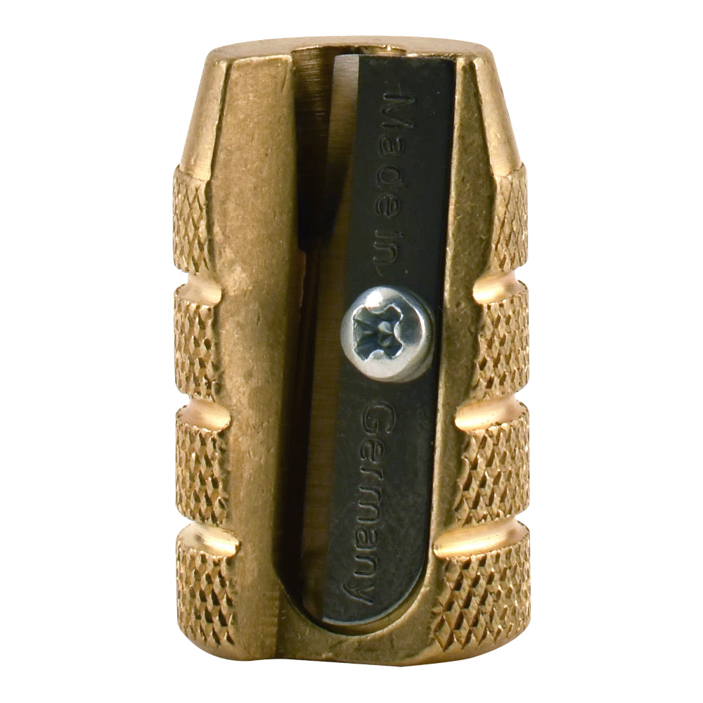 Brass Pencil Sharpener Bullet