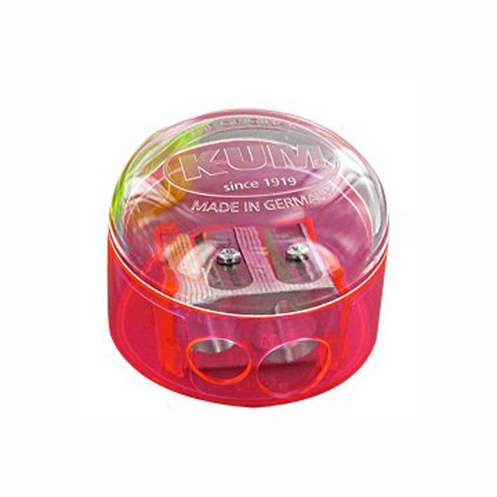 Kum Magnesium Dome Shaped 2 Hole Sharpener