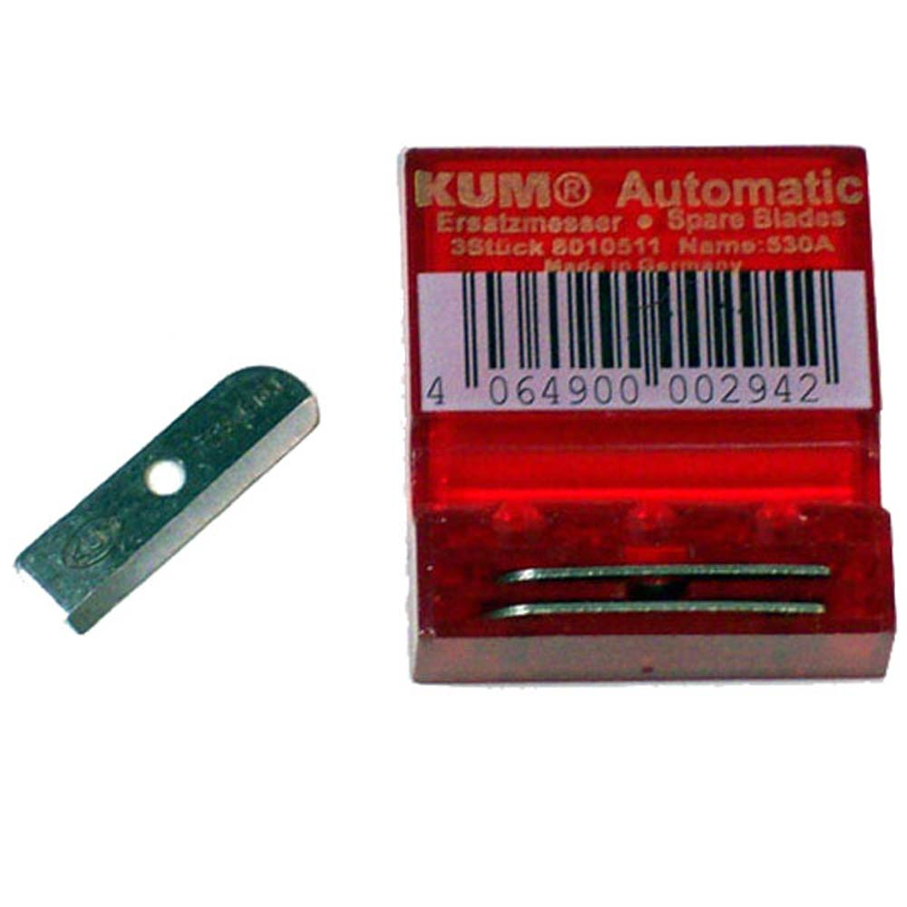 Kum 3 Tempered Steel Spare Blades Automatic