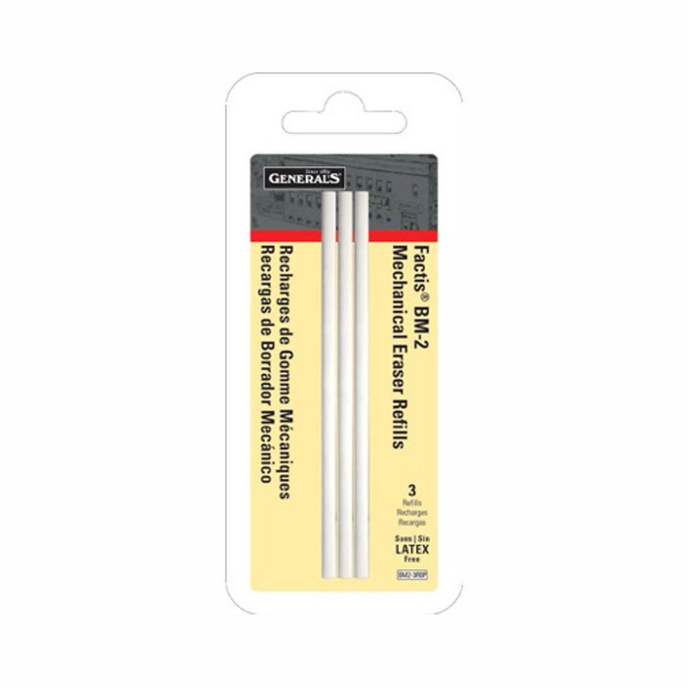 Factis Mechanical Eraser Bm-2 Refills Pk/3