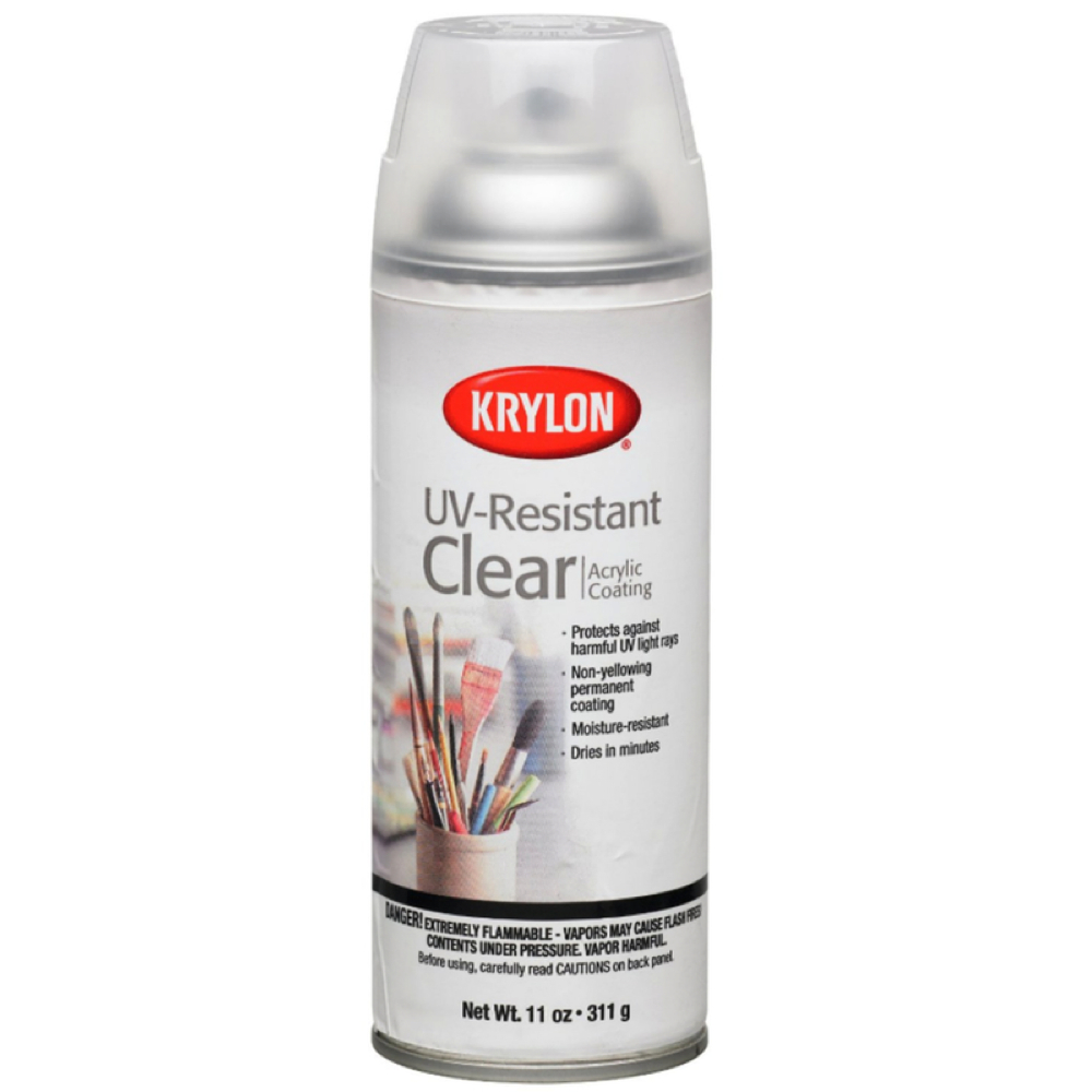 Krylon 1305 UV Resistant Clear Gloss 11oz