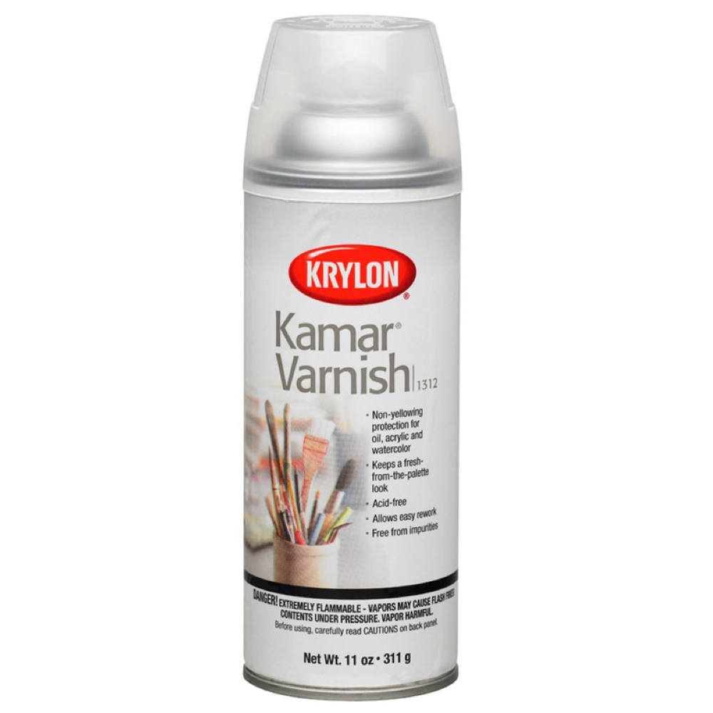 Krylon 1312 Kamar Varnish 11 Oz