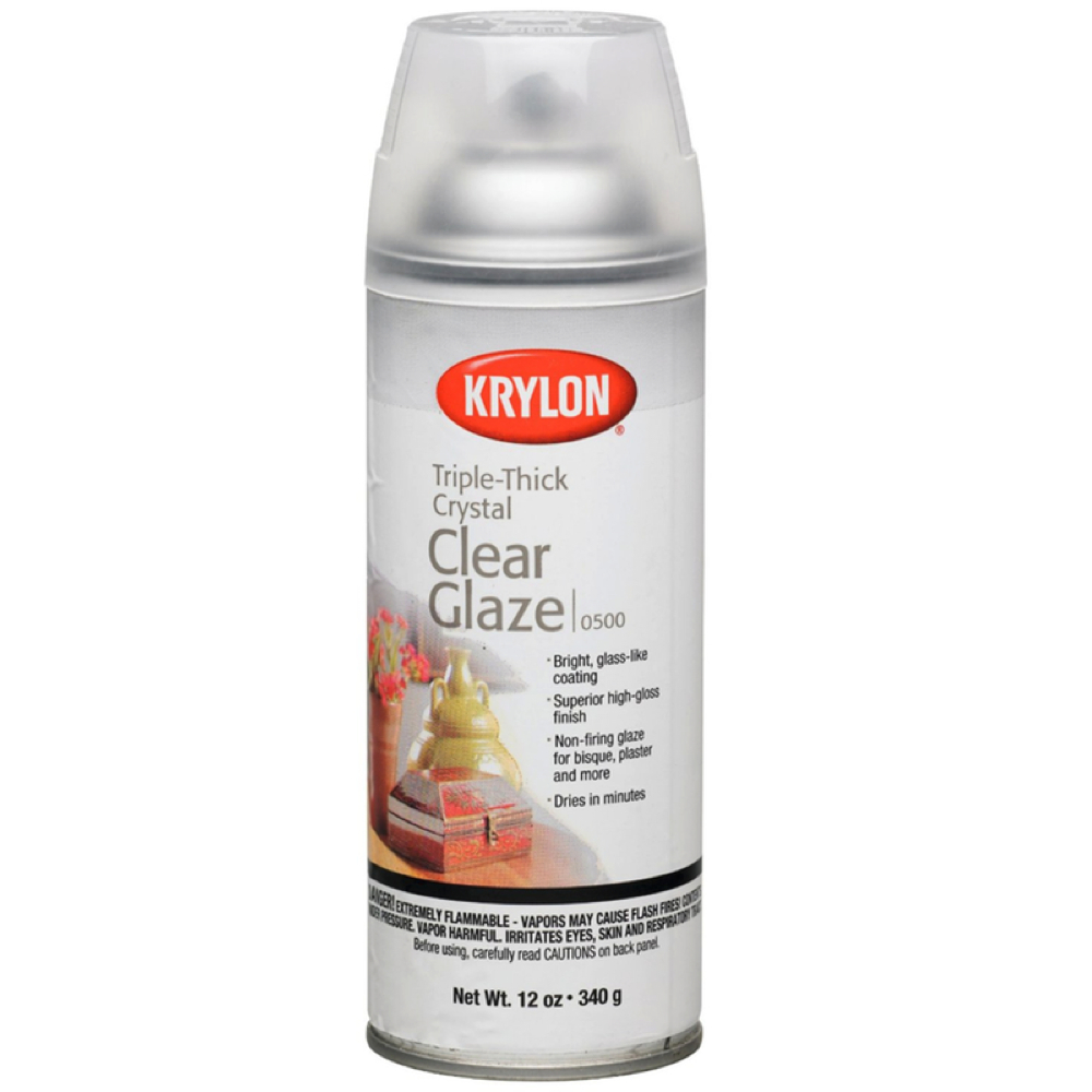 Krylon 0500 Triple Thick Clear Glaze 12oz