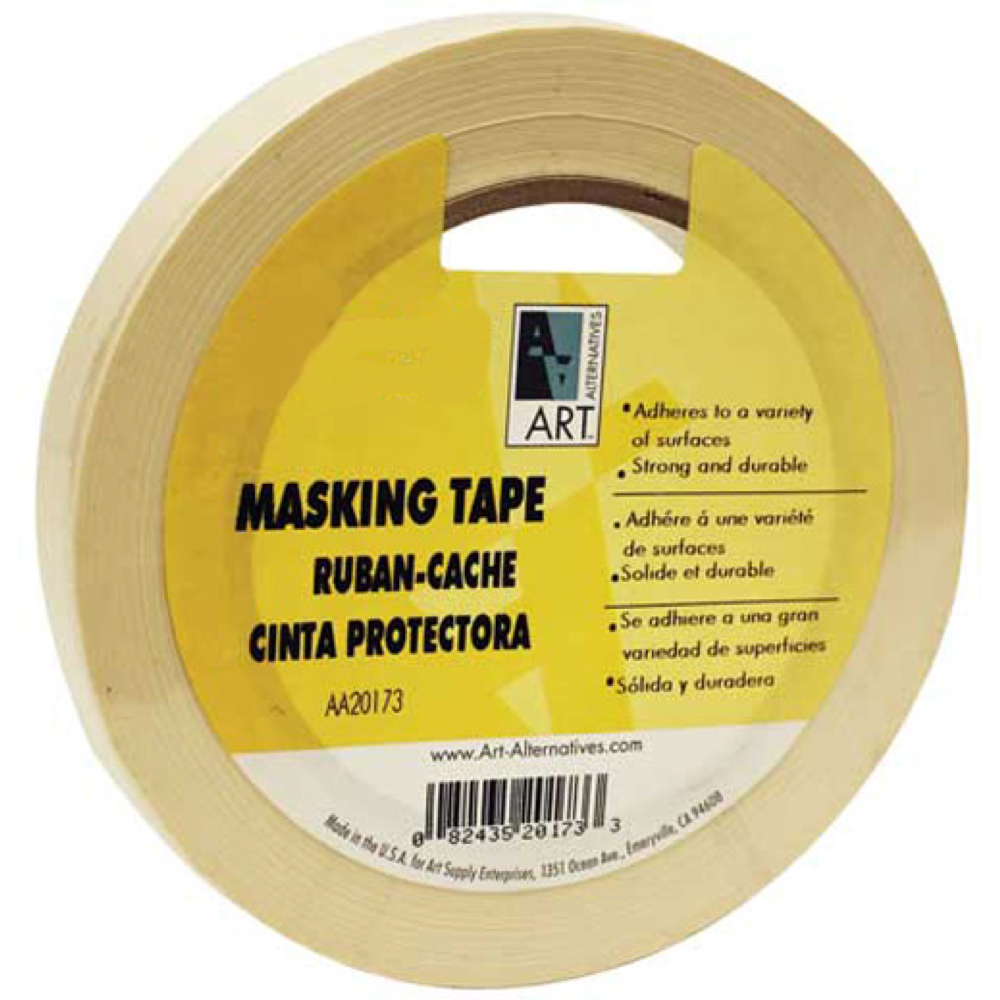 Economy White Artists Tape 1/2In X 60Yds