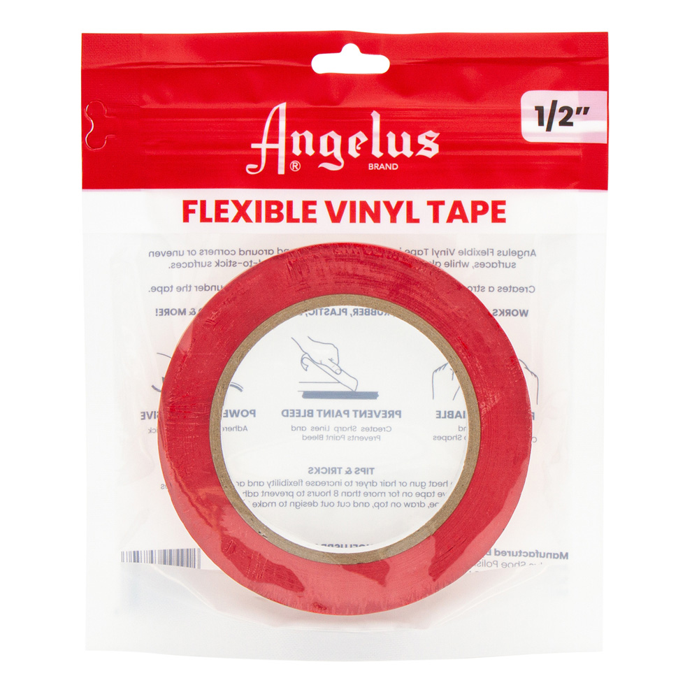 Angelus Red Vinyl Tape 1/2 inch