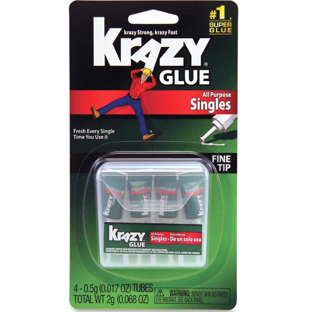 Krazy Glue To-Go 4/Pack