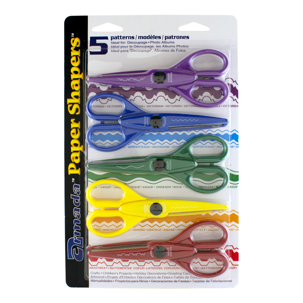 Paper Shapers Scissors Pack of 5