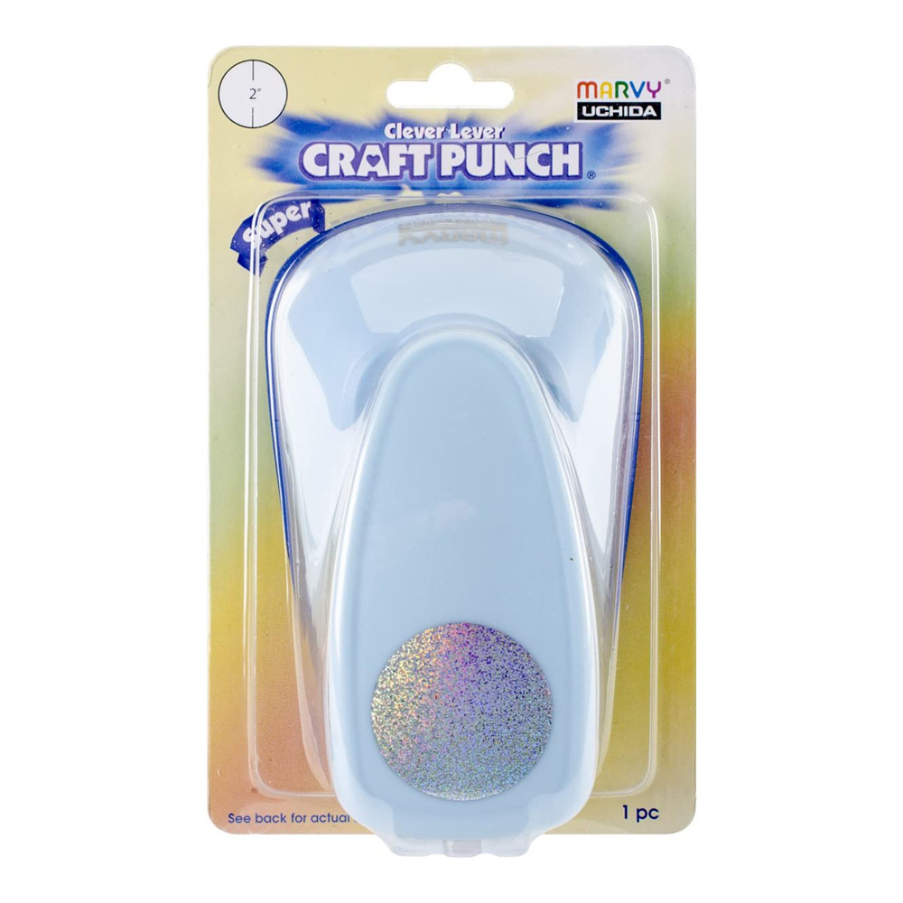 Clever Lever Craft Punch 2-inch Circle