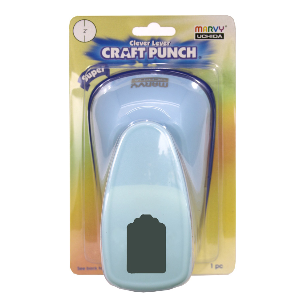 Clever Lever Craft Punch 2inch Merchadise Tag