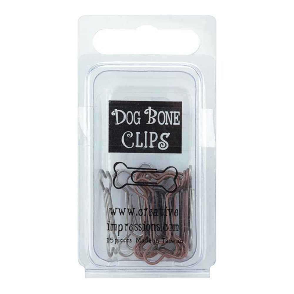 Paper Clips 1-inch Dog Bone 15/Pack