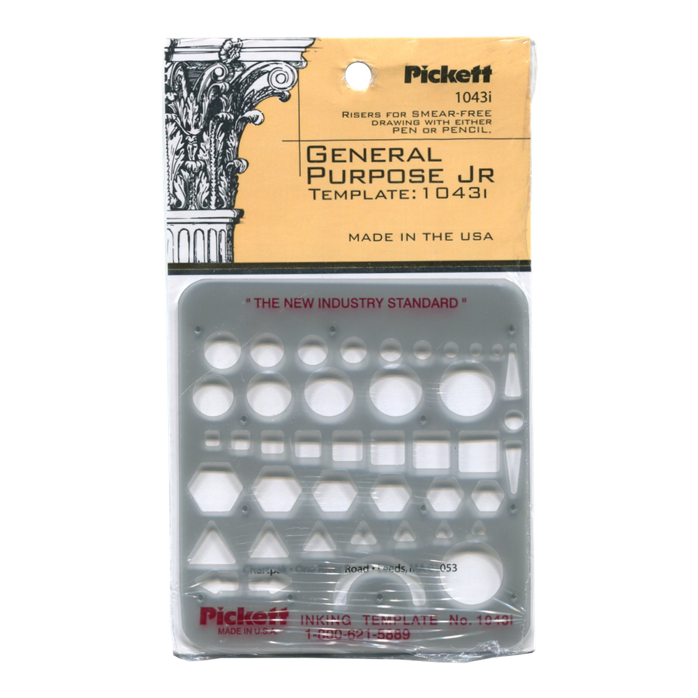 Pickett Template 1043-I General Purpose