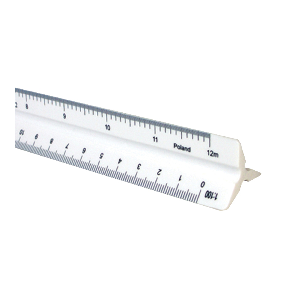 BUY Alvin 117Pm Metric Triangular Scale Plastic