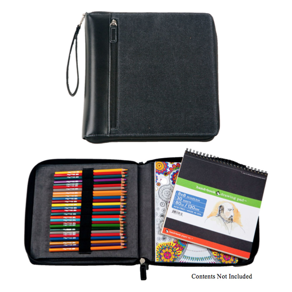 Global Art Color/Sketch Book Case Black