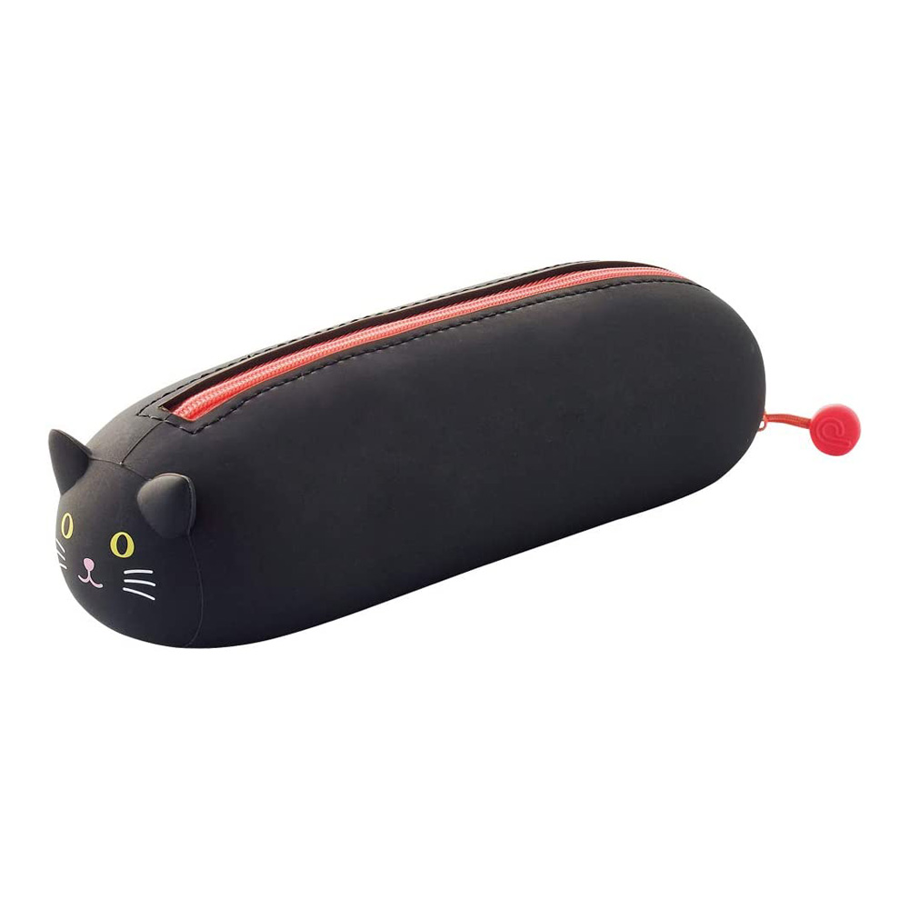 PuniLabo Silicone Horizontal Case Black Cat