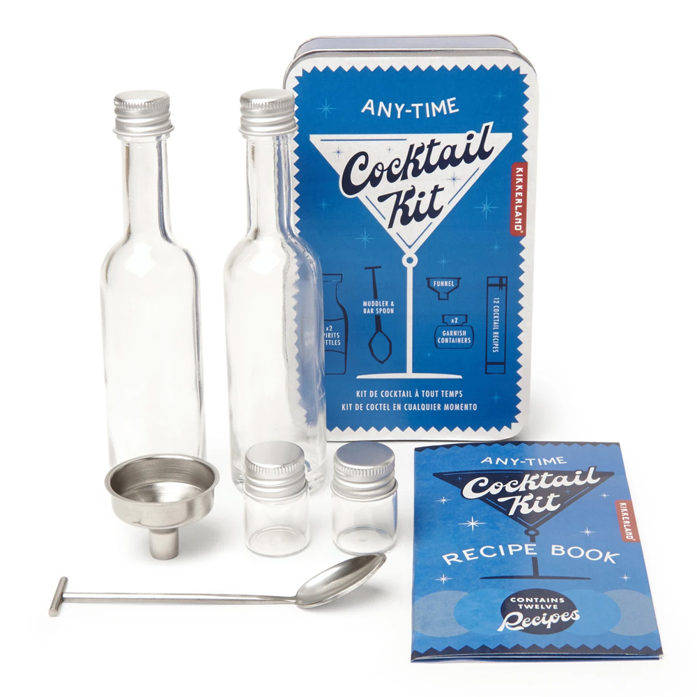 Kikkerland Anytime Cocktail Kit