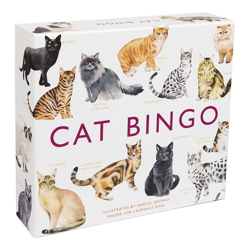 Kikkerland Cat Bingo