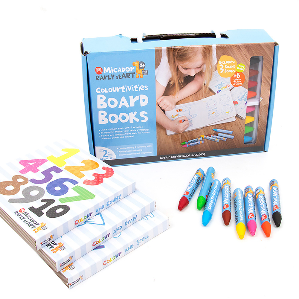 Micador early stART Colourtivities Board Book